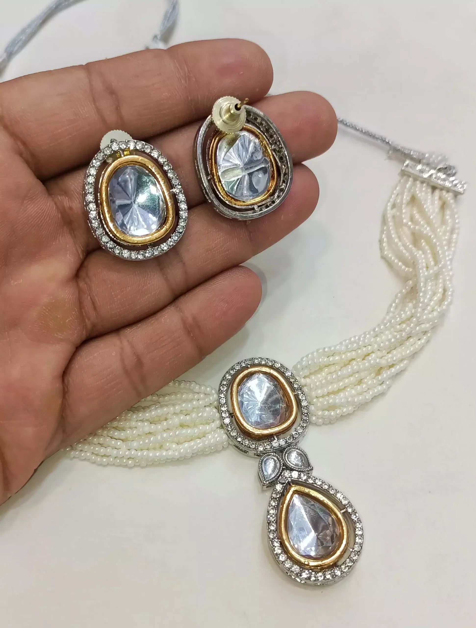 Uncut kundan choker set