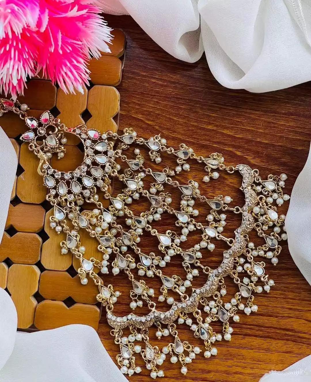Kundan Peacock Jhumar Main image
