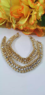 Kundan Anklets