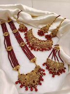 Zircon complete bridal set