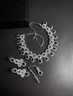 One carat necklace set