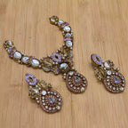 Mother of pearl necklace set
