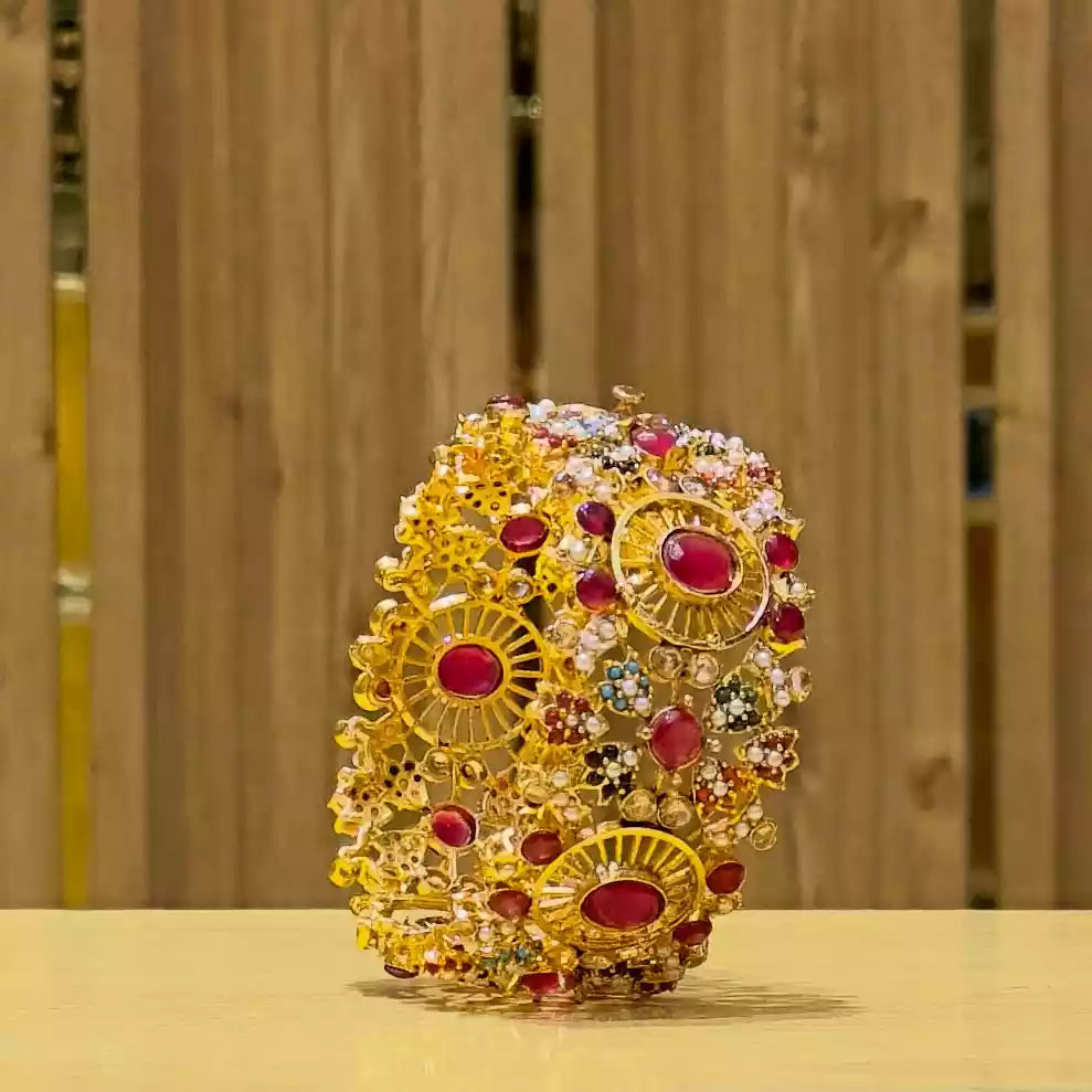 Gold plated noratan kara