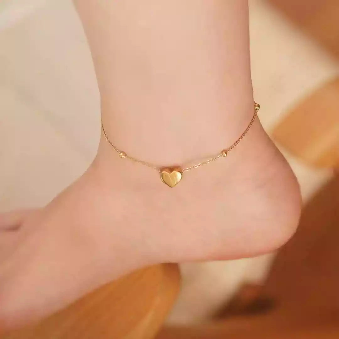 Stainless steel anklet