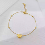 Stainless steel anklet