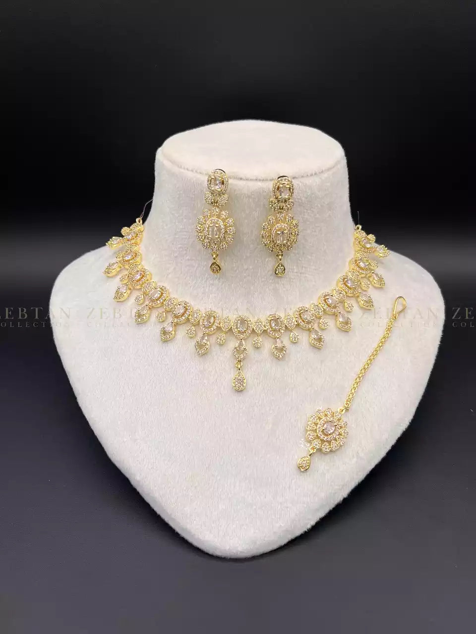 American diamond necklace set Main image