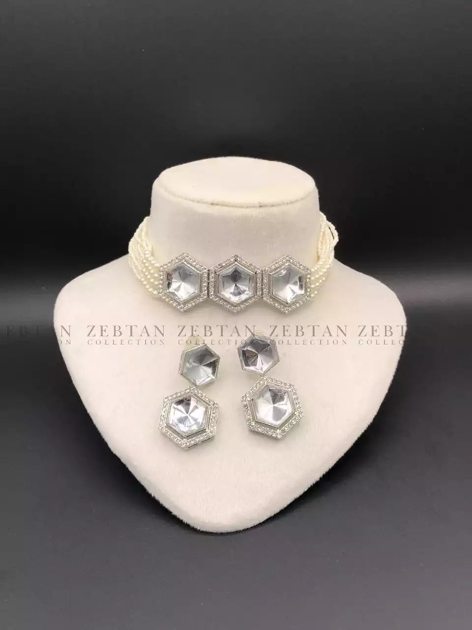 Indian uncut kundan choker set