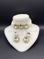 Indian uncut kundan choker set
