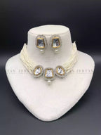 Indian uncut kundan choker set