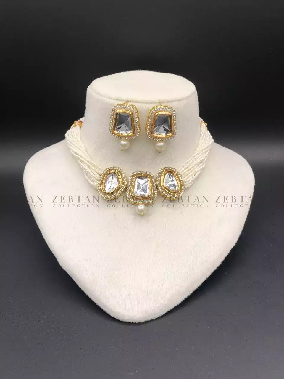 Indian uncut kundan choker set