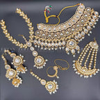 Indian kundan complete bridal set