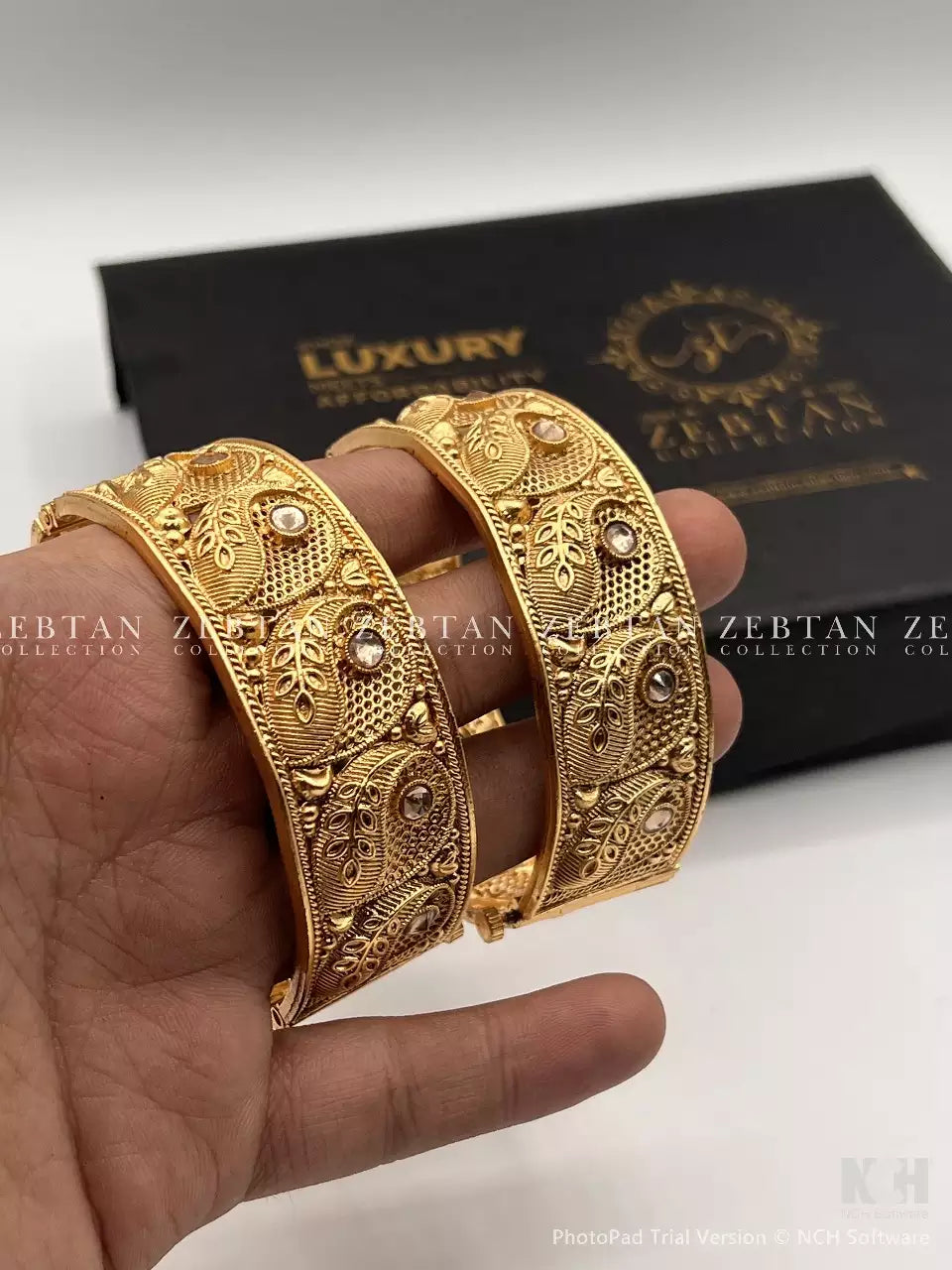 Rajwari bangle pair Main image
