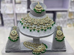 Kundan bridal set with jhumar