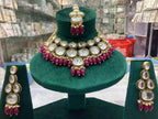 Big size kundan necklace set