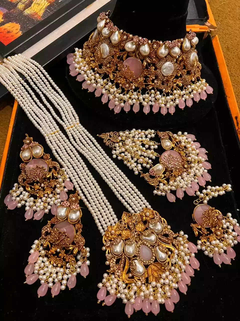MOP complete bridal set