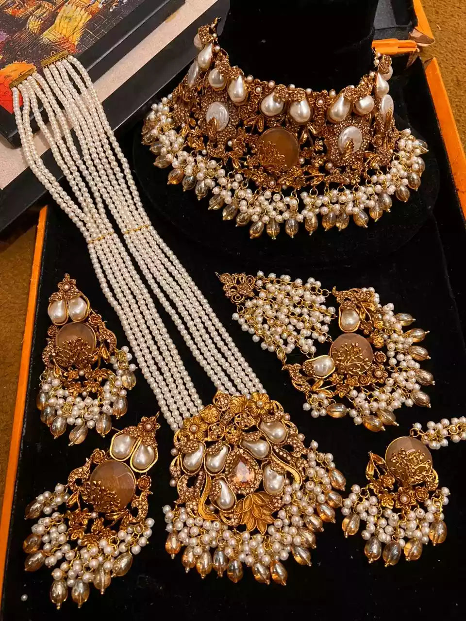 MOP complete bridal set