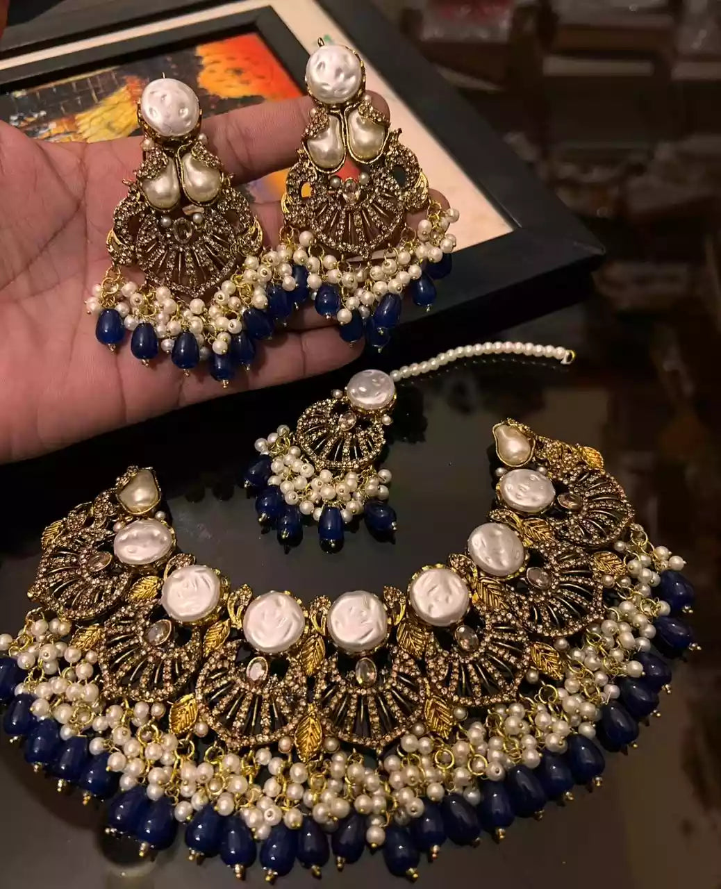 Egyptian necklace set