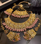 Gold plated necklace set
