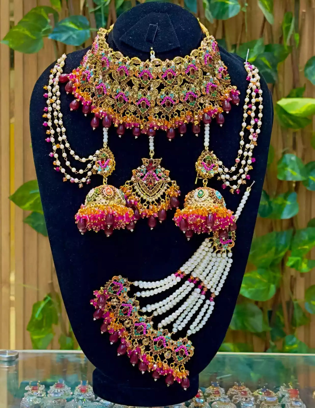 Heavy noratan bridal set