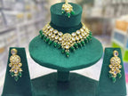 Indian kundan necklace set