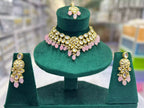 Indian kundan necklace set