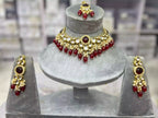 Indian kundan necklace set