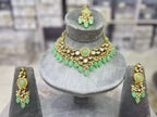 Indian kundan necklace set