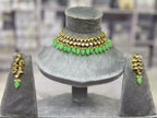 Indian kundan necklace set