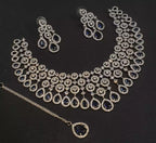 American diamond bridal set