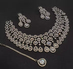 American diamond bridal set