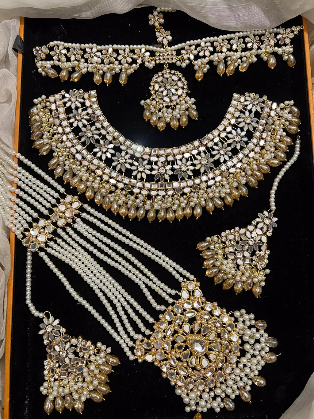 Indian kundan bridal package