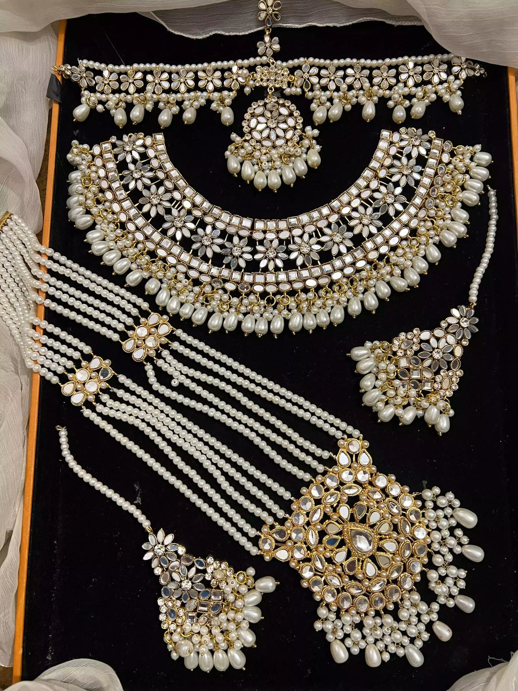 Indian kundan bridal package