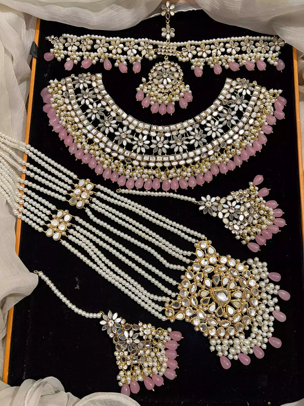 Indian kundan bridal package