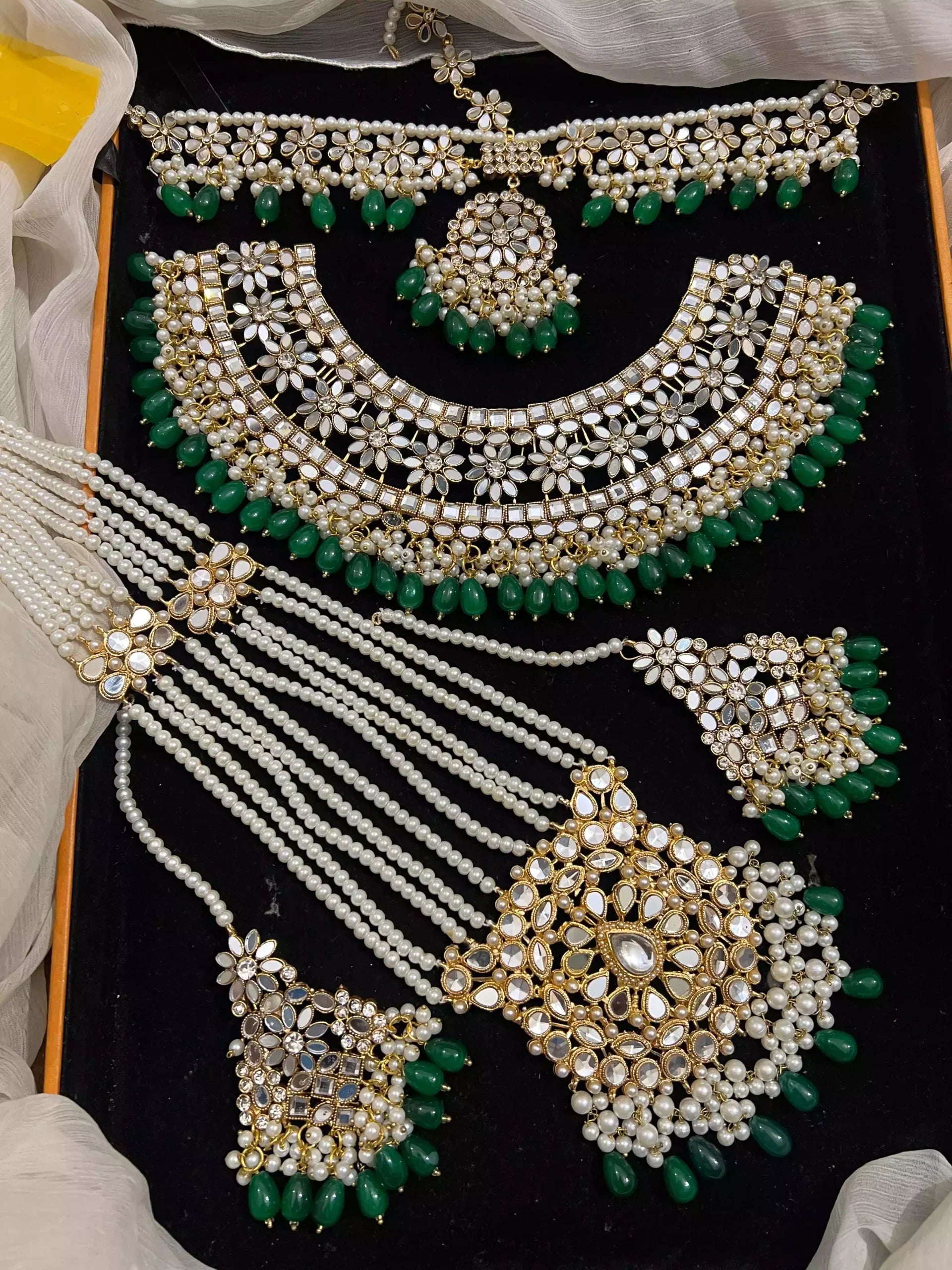 Indian kundan bridal package