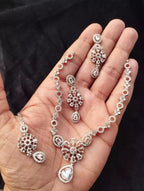 American diamond necklace set