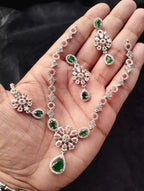 American diamond necklace set