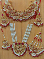 Handmade heavy bridal set