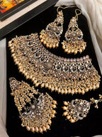 Handmade heavy bridal set