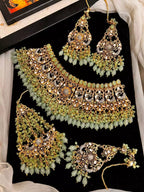 Handmade heavy bridal set