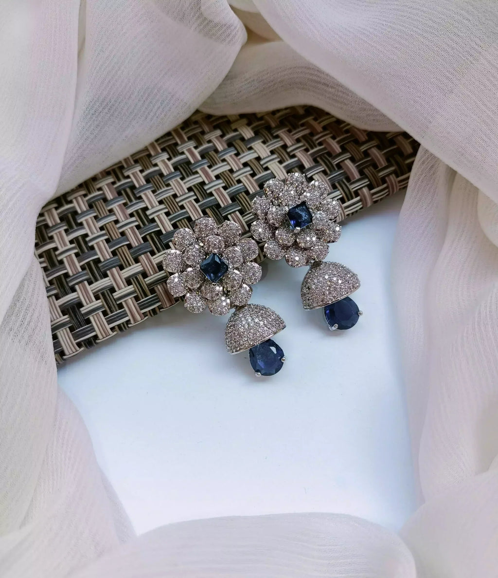 Micro zircon earrings