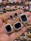 Zircon combo set with bracelet