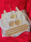 Manjoos choker set with teeka