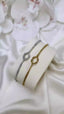 Loop bracelet pair