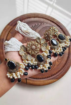 Doublet zircon choker set