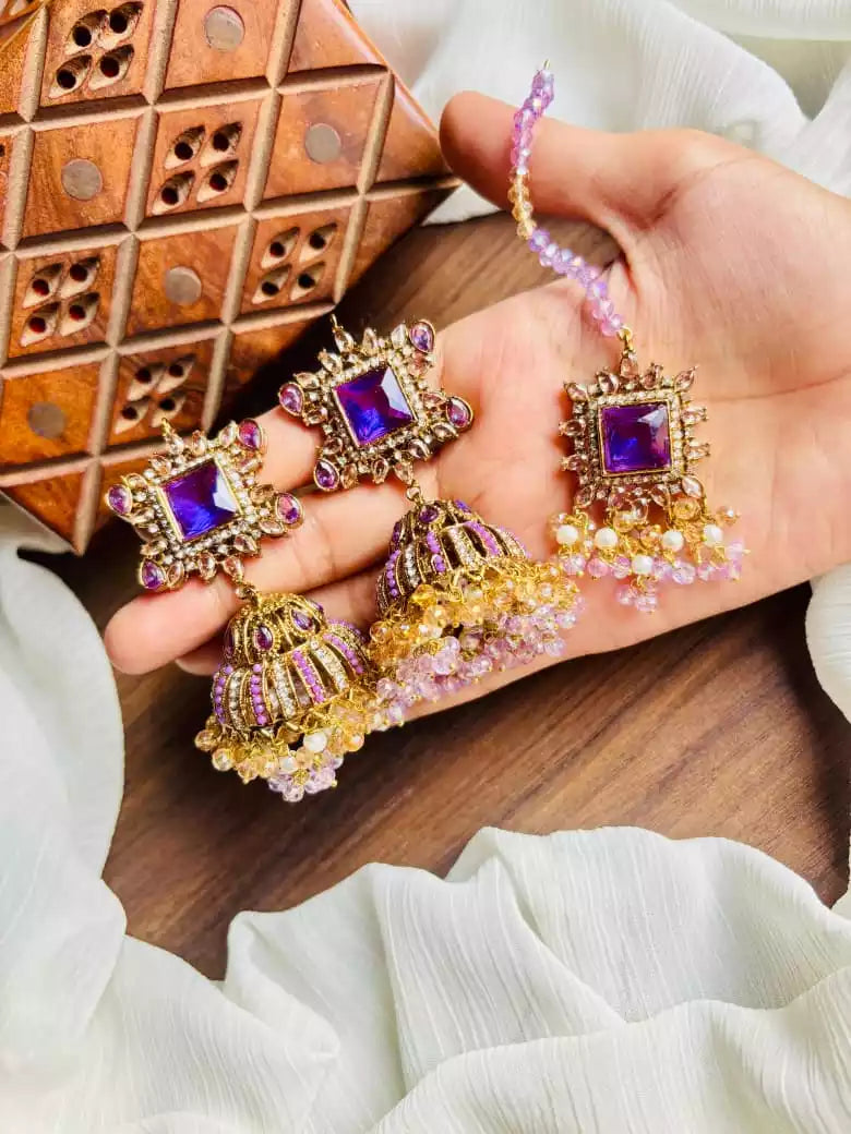 Elegant jarao jhumki