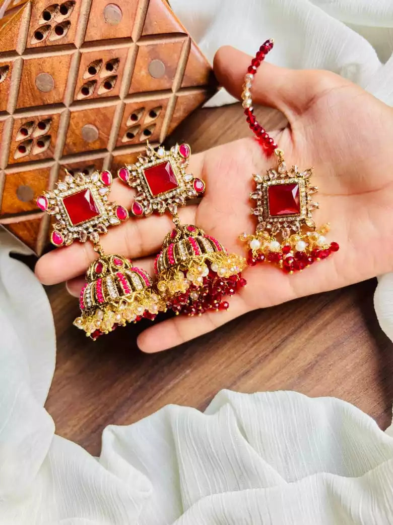Elegant jarao jhumki