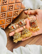 Elegant jarao jhumki