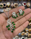 Zircon pendant set with studs