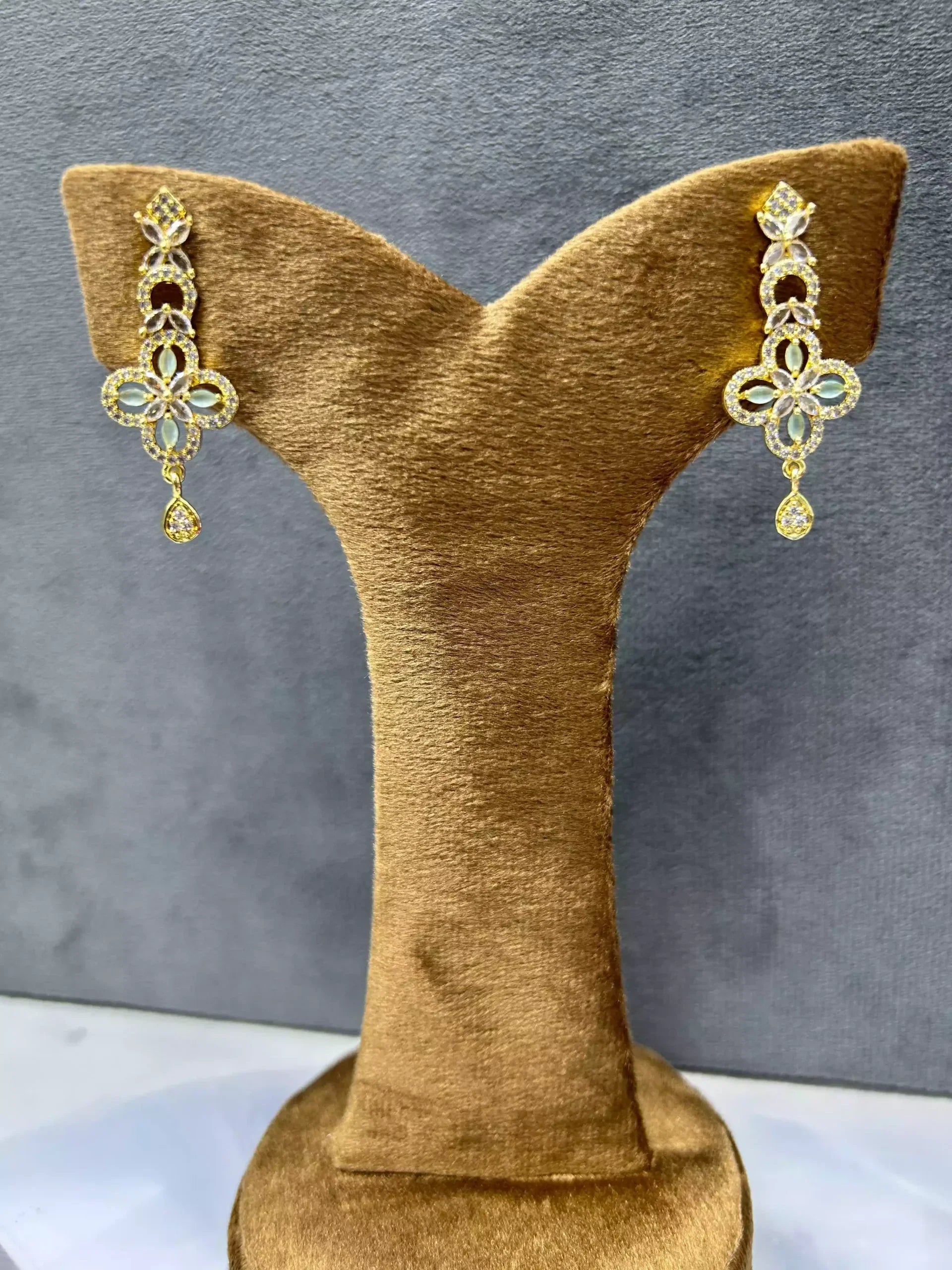 American diamond earrings