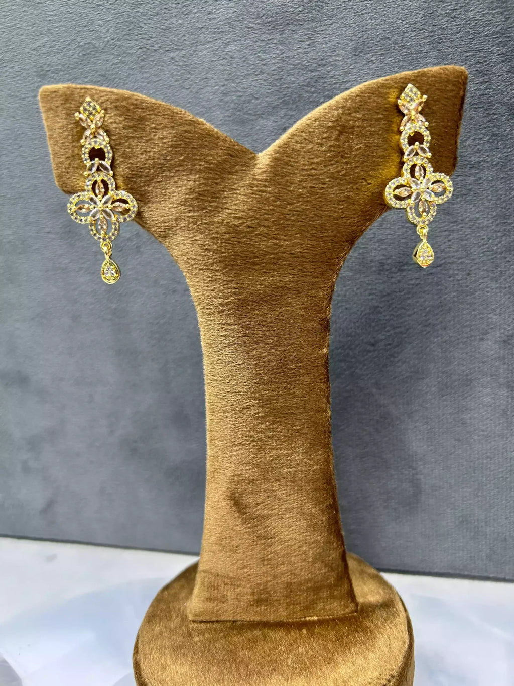 American diamond earrings
